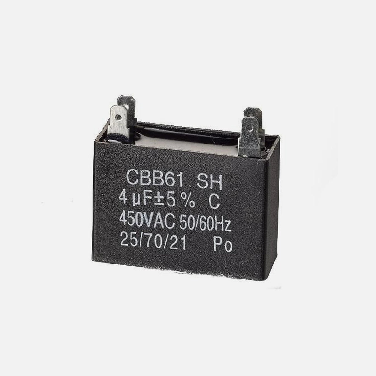 VLC - Square Capacitor 3.3 UF 2 Wires