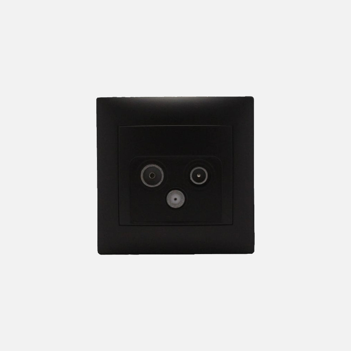 Terminal Socket Sat, TV and Radio Stinel, Black