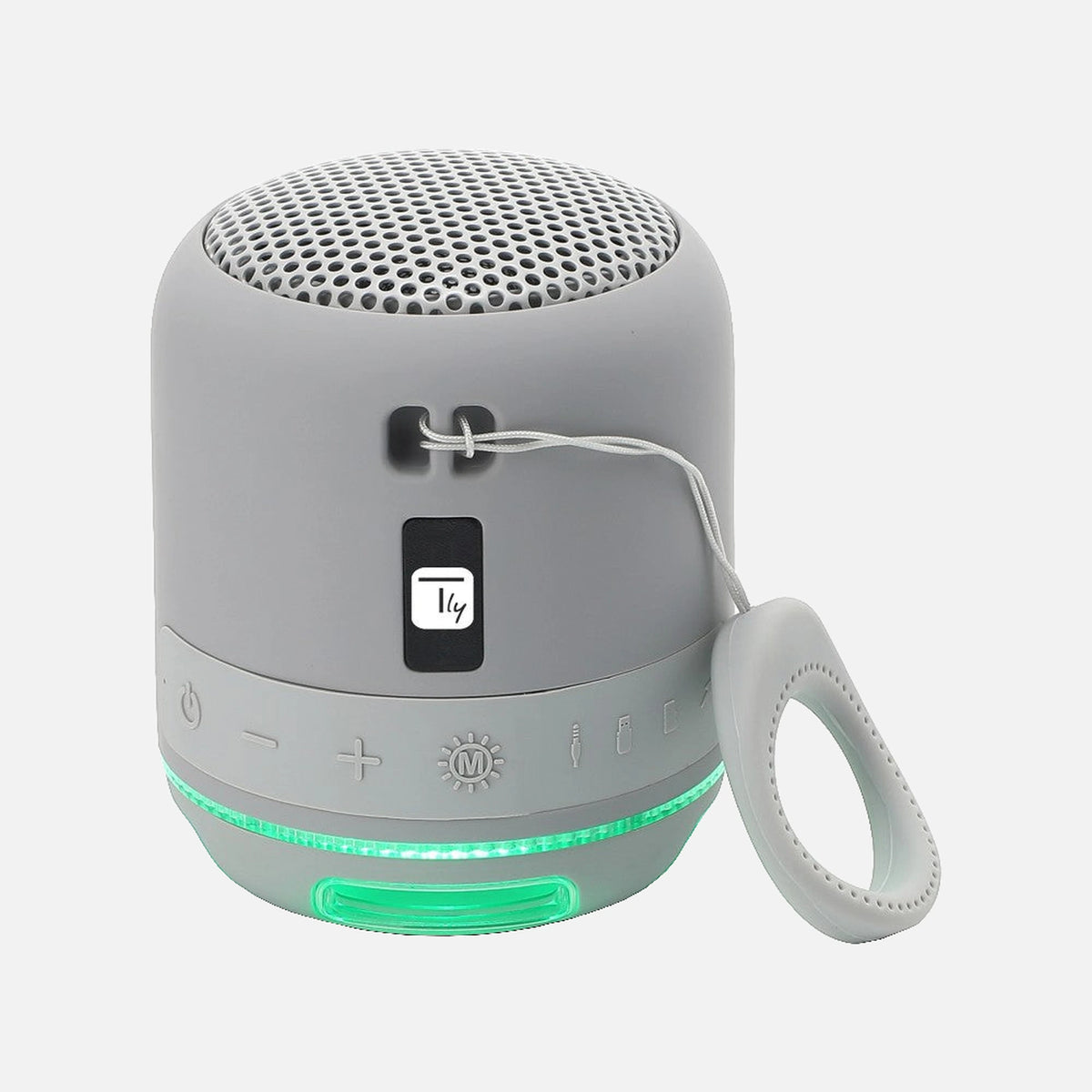 Techly ICASBL94GR Portable Bluetooth 5.1 Speaker Gray