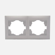 Double Horizontal Frame Stinel - White