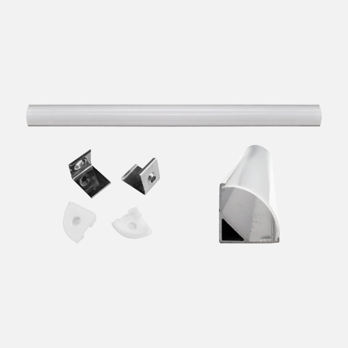 Metal Mounting Clip for Corner Profile