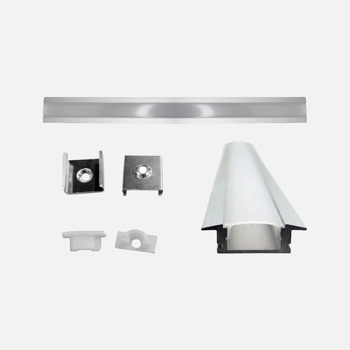 Metal Mounting Clip for Recessed Profile