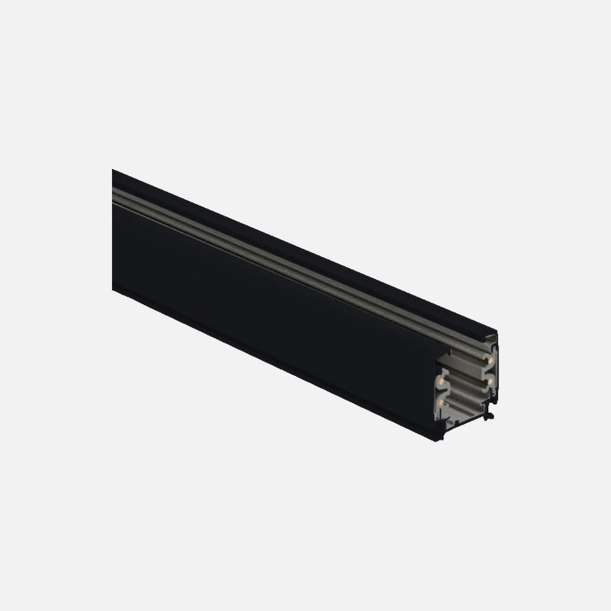 Lighting Rail - 3C/16A/230V 1m Black