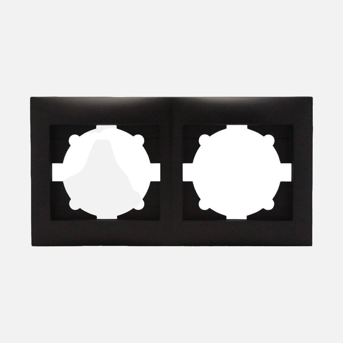 Double Horizontal Frame Stinel - Black