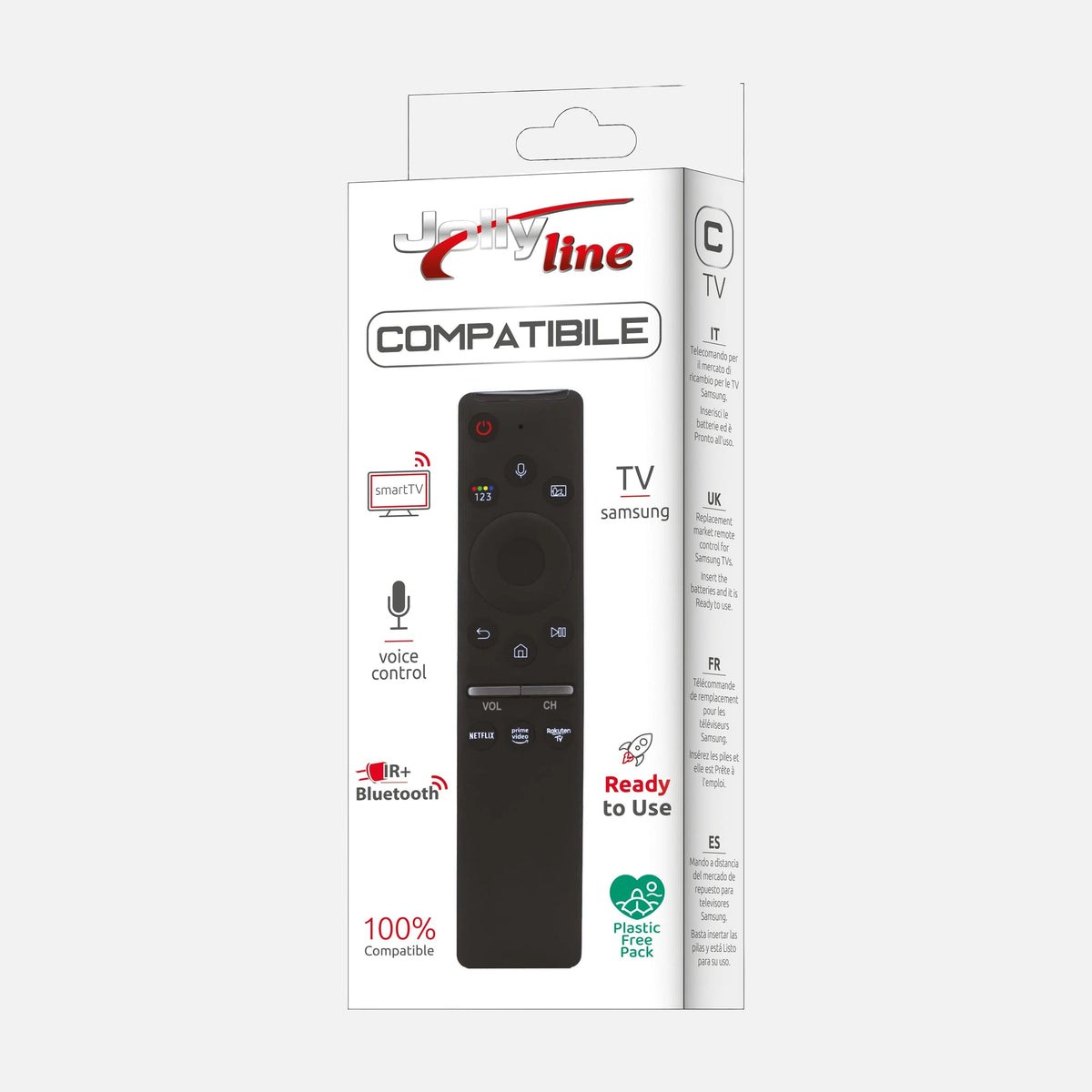 GBS Jolly Line 1505 Smart TV Samsung IR+BT Remote BN59-01330B