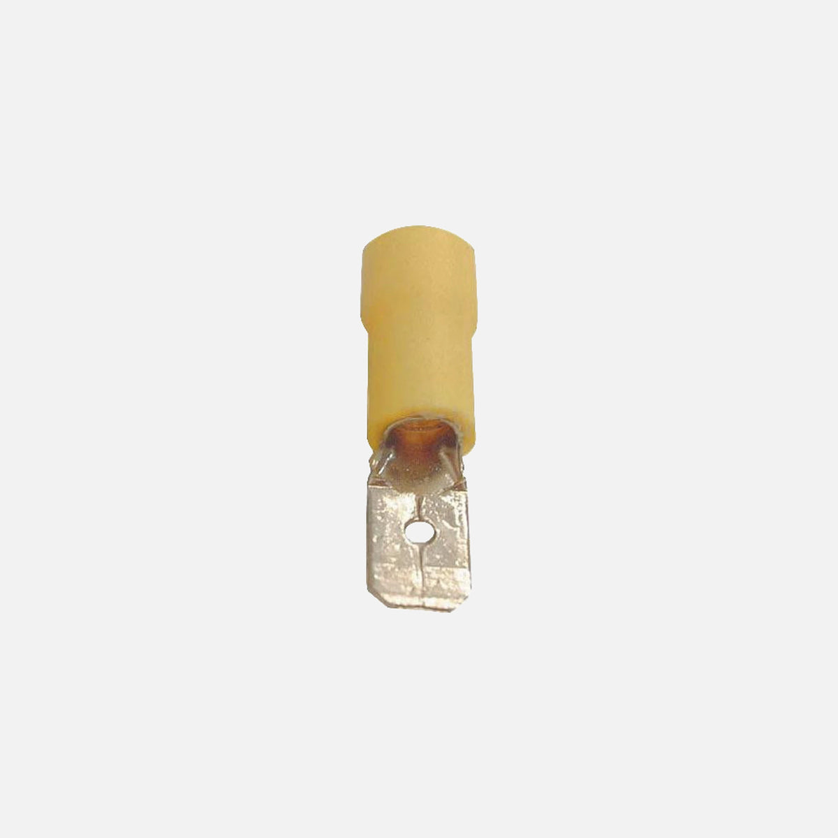 AD MDD5-250 Insulated Male Spade Terminal Yellow 6.35mm 10pcs