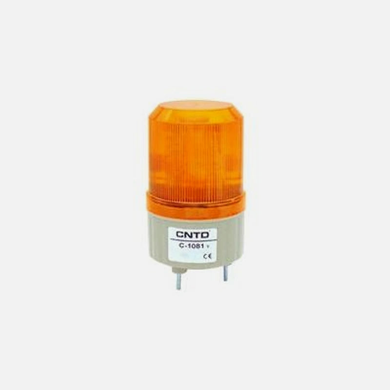 Beacon LED Flashing - 230VAC Yellow C-1081 CNTD