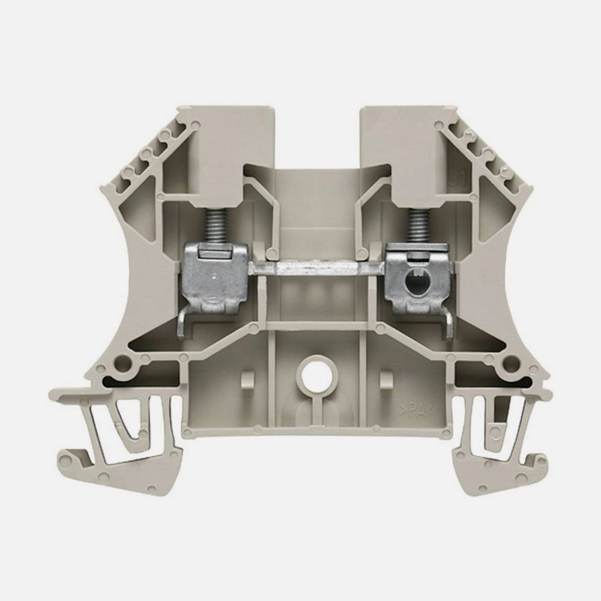 Rail Terminal WDU 4 Beige 4mm²