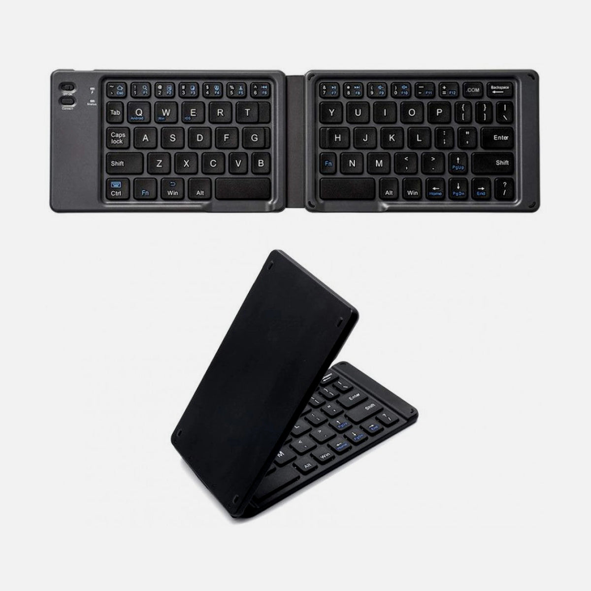 Techly ICTB1208F Rechargeable Foldable Bluetooth Keyboard 3.0