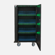 Techly I-CABINET-80DUTY USB Charging Trolley 80 Devices Black