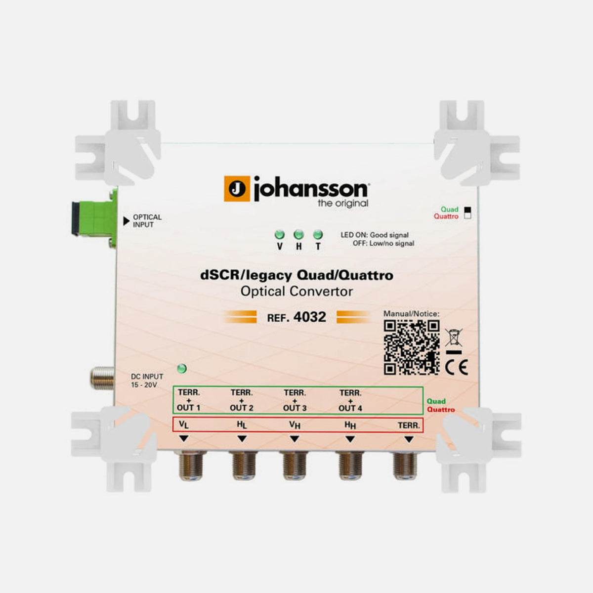 Johansson 4032 DSCR/Legacy Quad/Quattro FTU
