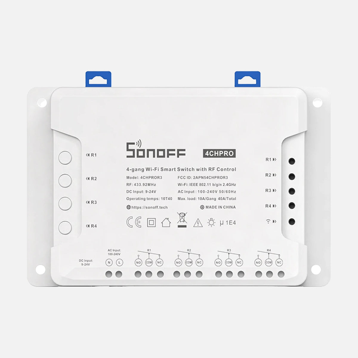SONOFF 4CHPROR3 Wi-Fi Smart Switch 4-Gang RF Control