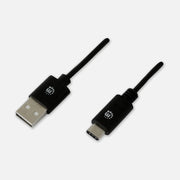 Manhattan ICOC MUSB20-CMAM30 - HiSpeed USB A Male To USB-C Male 3m Cable