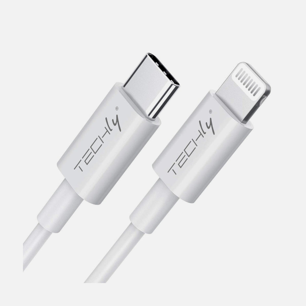 Techly ICOC APP-8BUC10T USB-C to Lightning Fast Charging Cable 1m