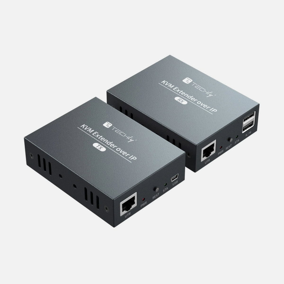 Techly IDATA HDMI-KVM3 HDMI KVM Extender 150m over Cat6 1080p