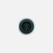 Schuko accessory for Track Socket with blue LED lighting Silver