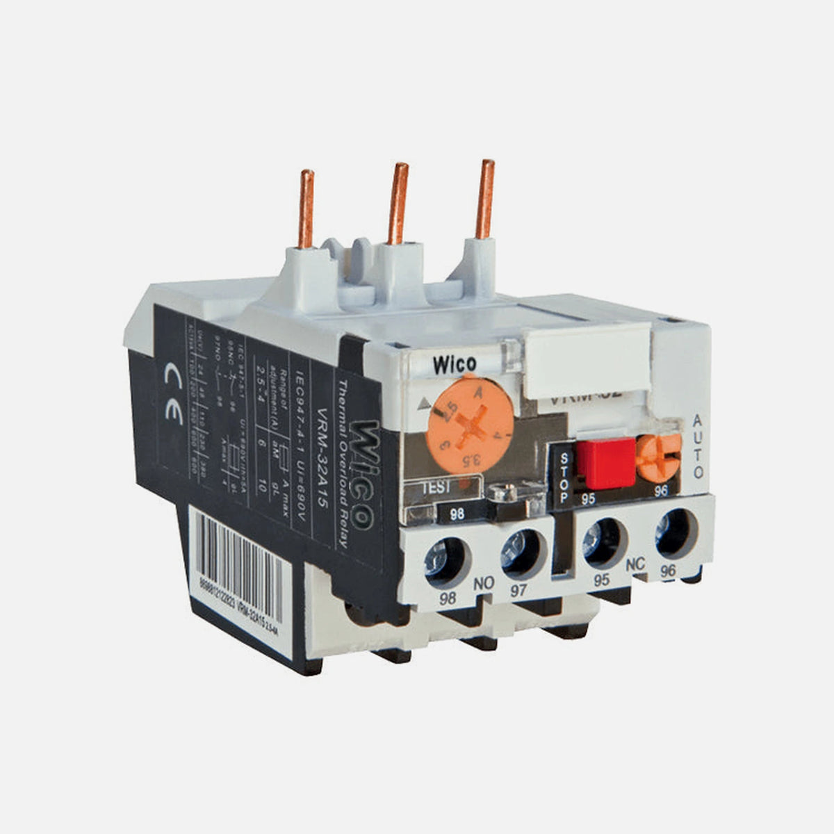 Wico - Mechanical Thermal Overload Relay MRP-25/4-6A