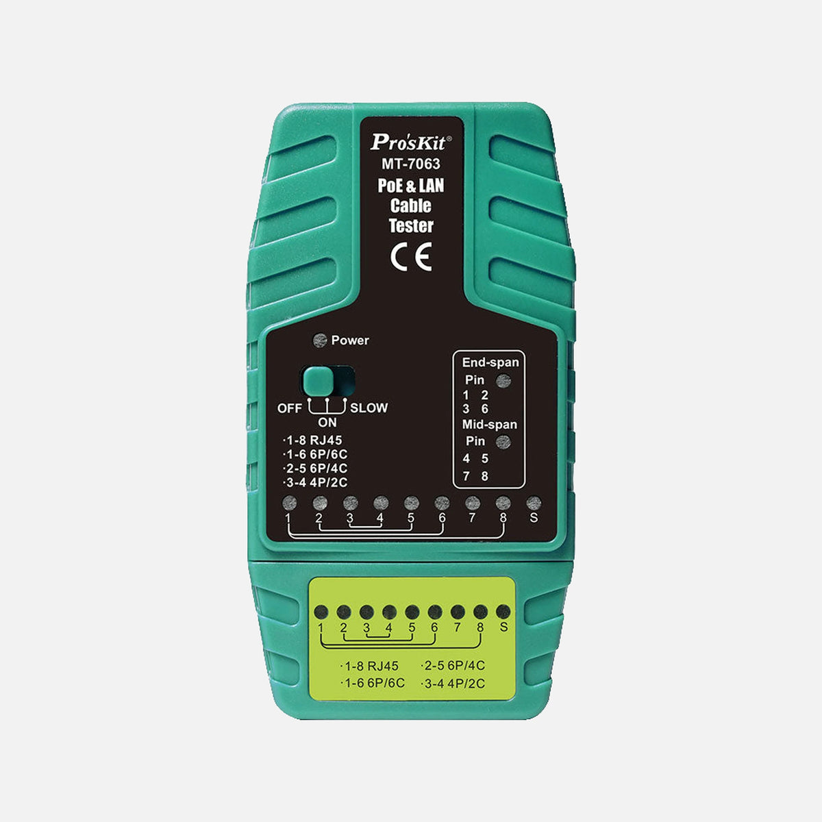 Proskit MT-7063 PoE & LAN Cable Tester