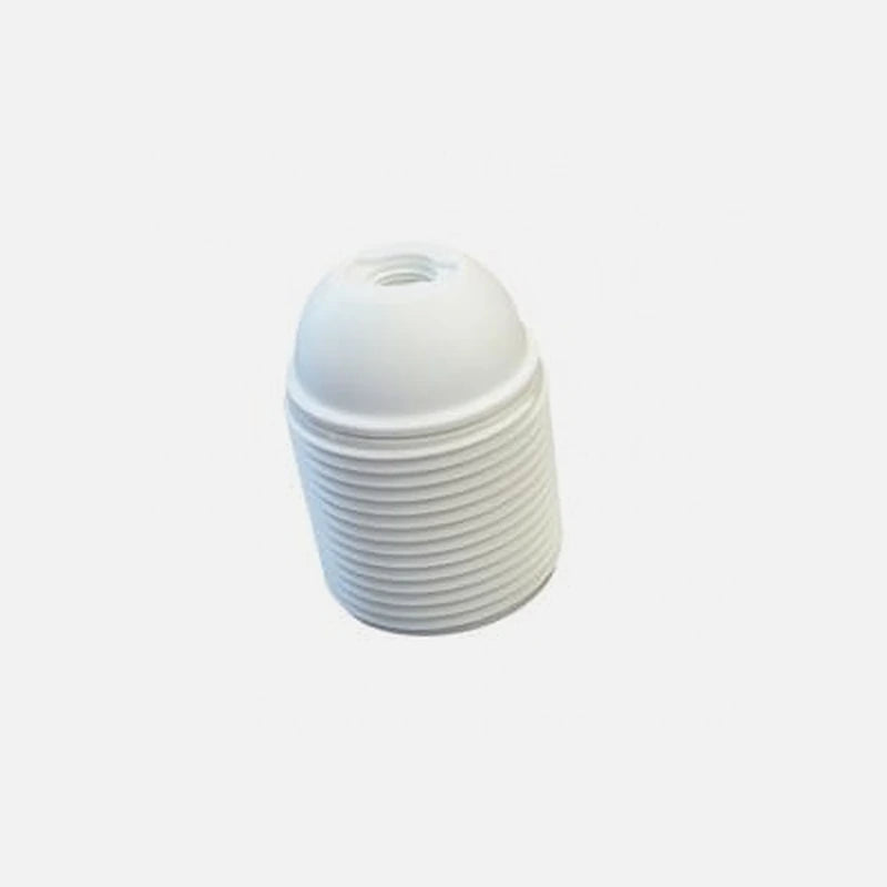RP Lamp Holder Threaded E27 White