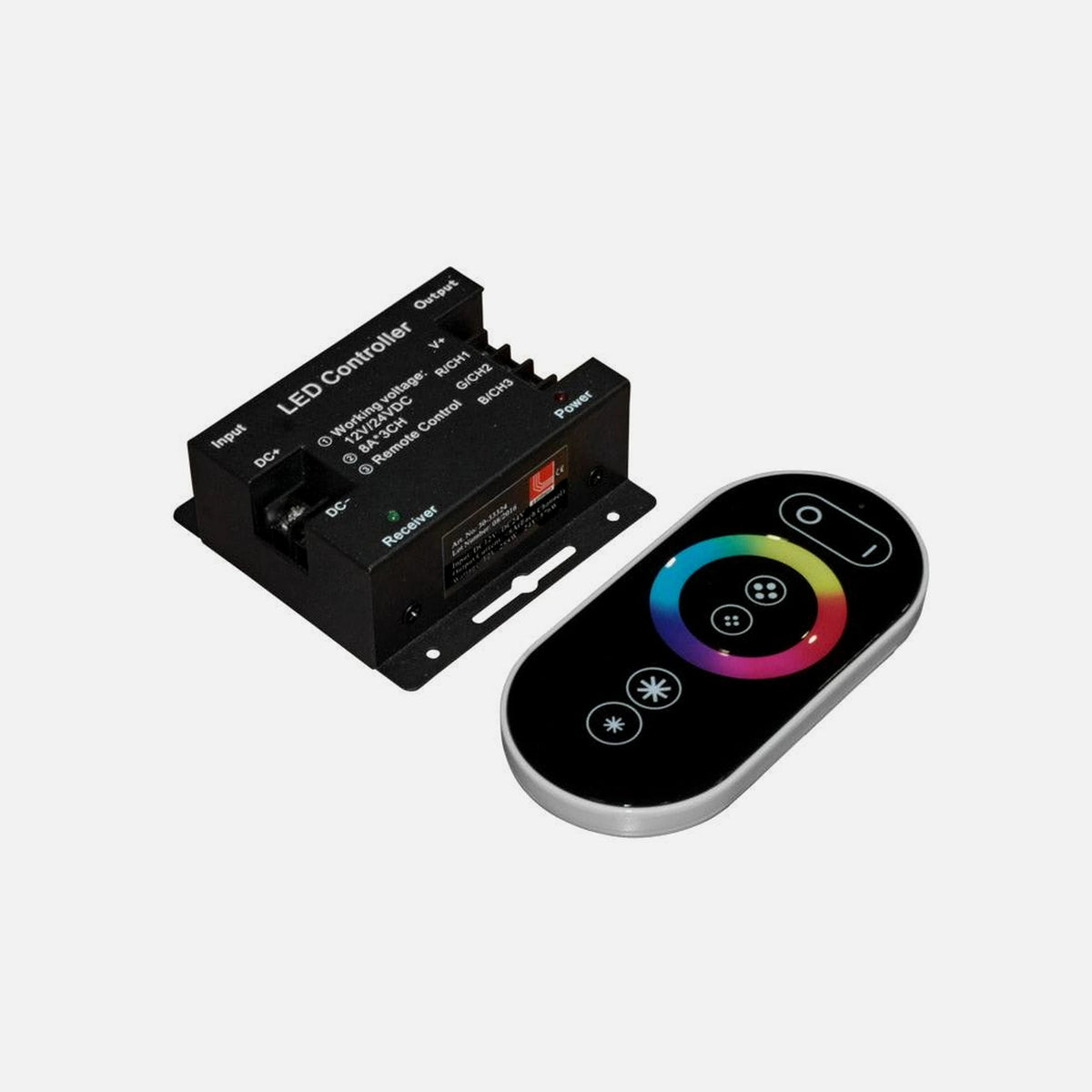 AD Controller for RGB Led strip - Dimmer 12VDC 288W/24VDC 576W 24A