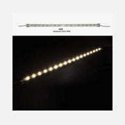 Led SMD Strip Aluminum Mini Bar - IP65 30cm DC12V 1.5W 18LED Warm White