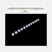 Led SMD Strip Aluminum Mini Bar - IP65 30cm DC24V 3W 12LED Cool
