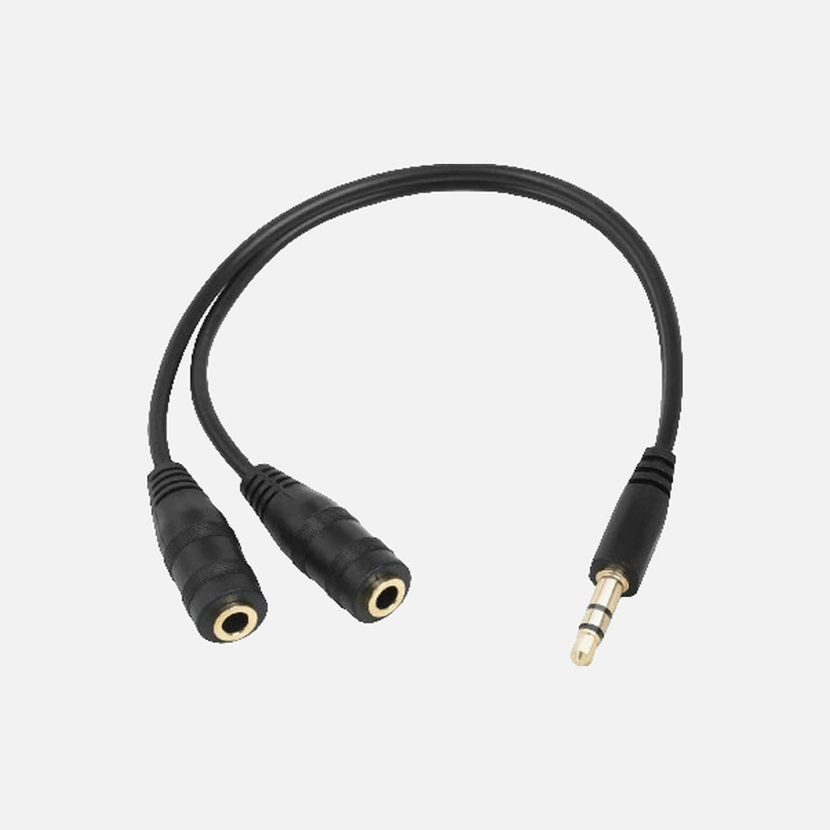 GBC 14.1560.28 - Cable 3.5mm Stereo Male to 2x3.5mm Stereo Female