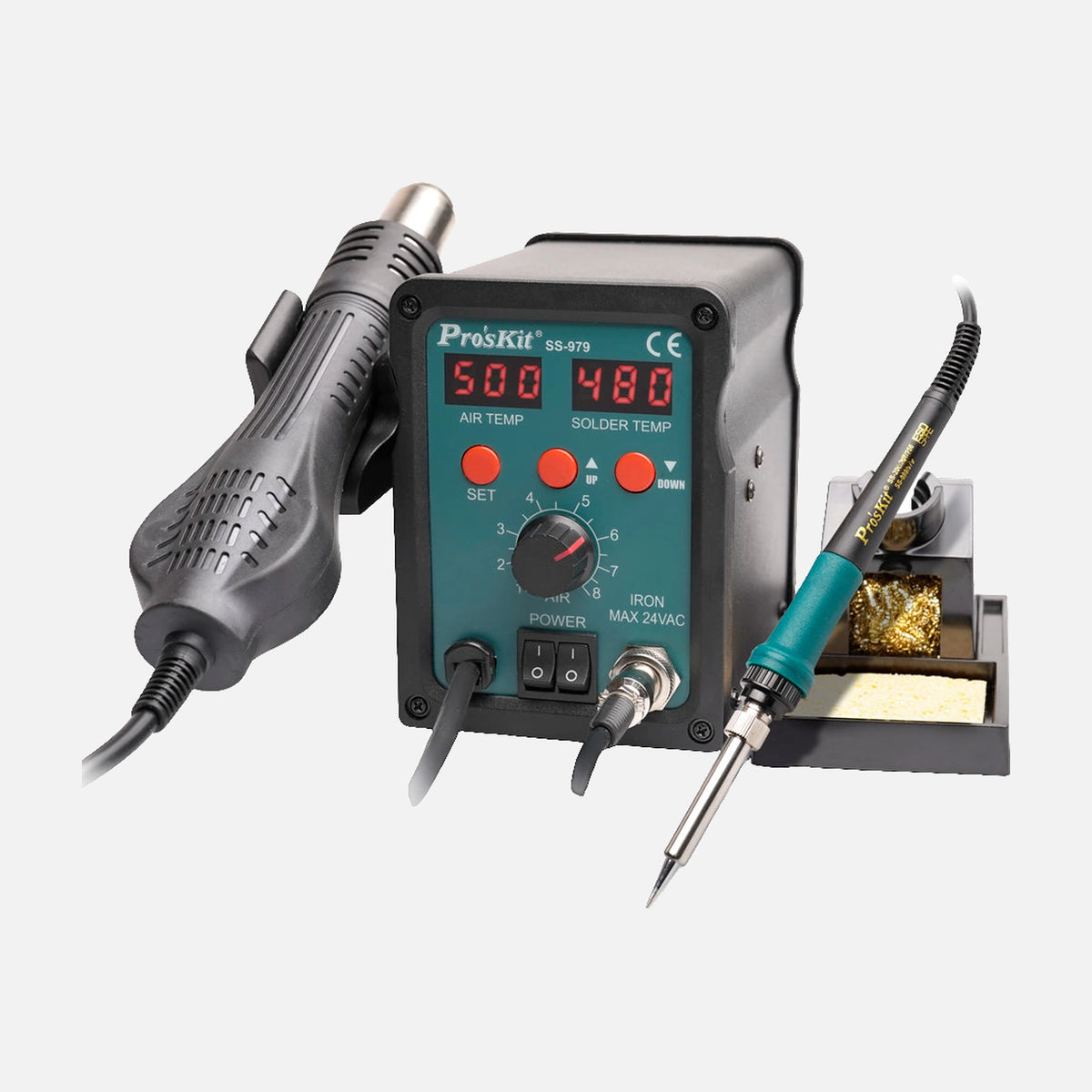 Proskit SS-979B Hot Air Soldering/Desoldering Station