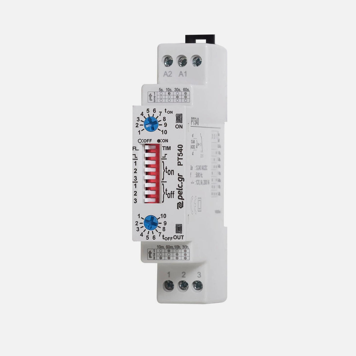 PELC - PT540 Multifunction Timer Relay 0,1sec-60h