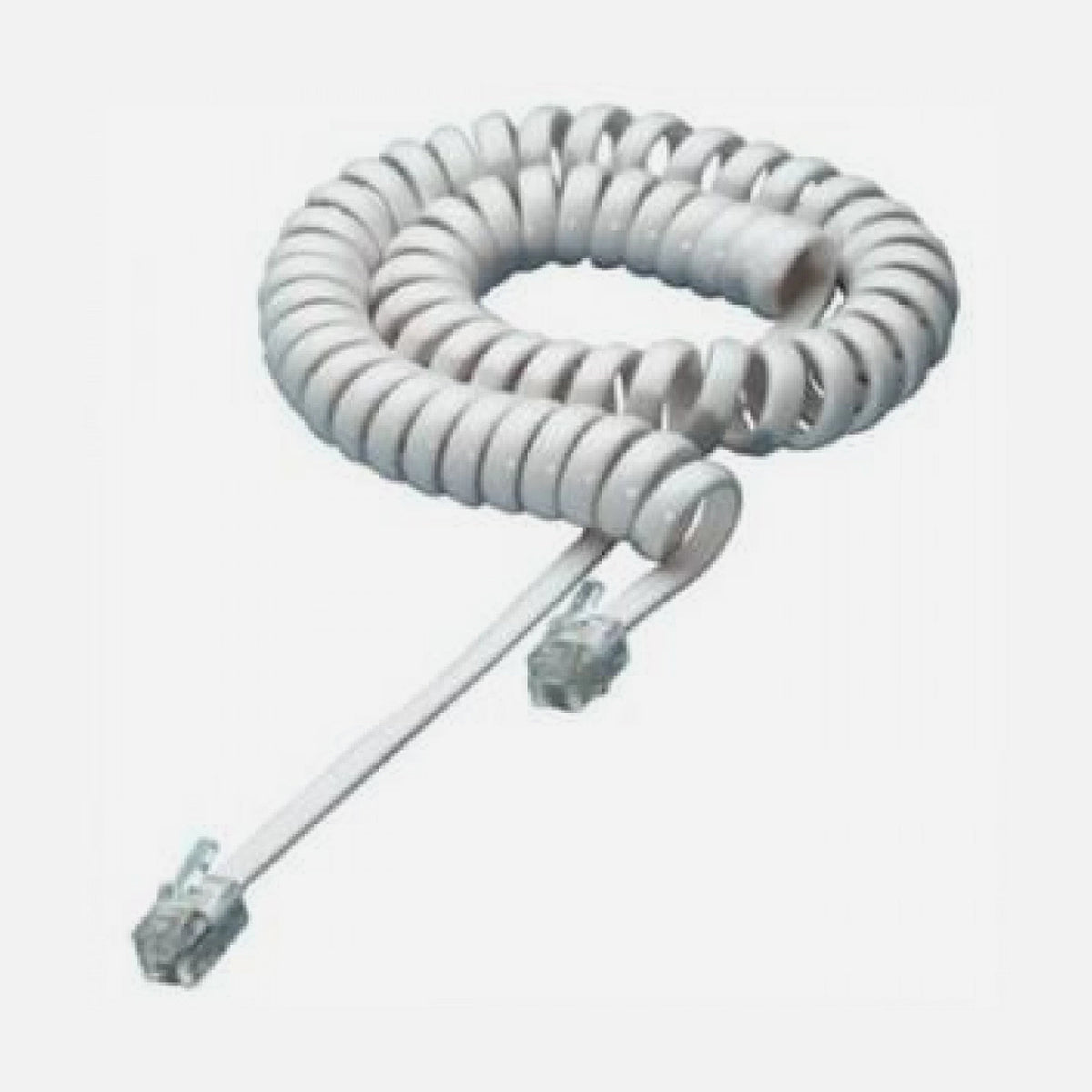 INTELLINET ICOC MD-44-02SW Telephone Spiral Cable 2m White