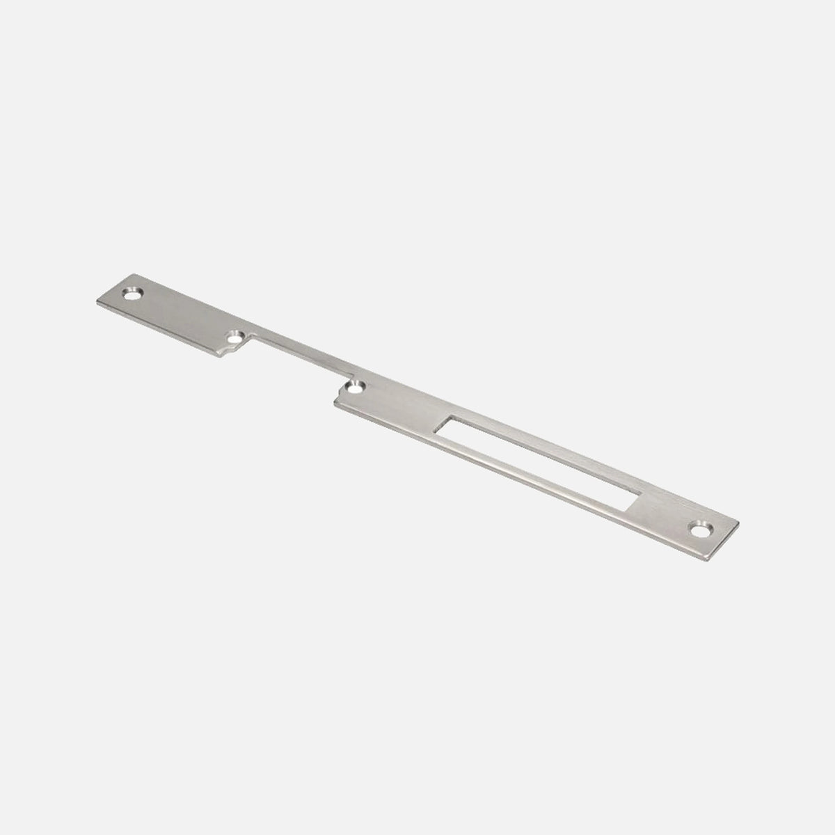 Orno 4001 Lock Faceplate Long Two-Sided Inox