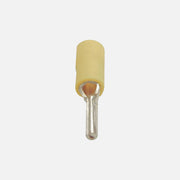 AD PTV5-13 Insulated Pin Cable Lug Terminal Yellow 10pcs