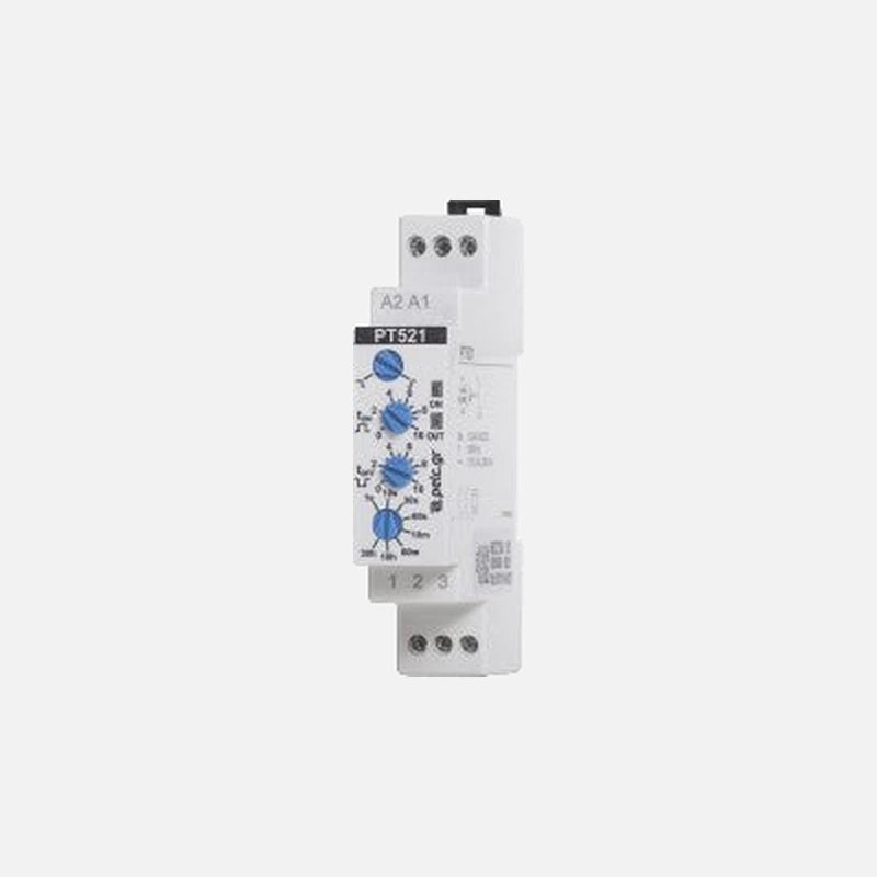 PELC- PT521- Delay Relay 1sec-30h Din rail