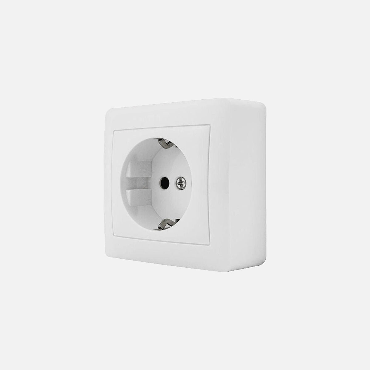 Stinel-Karin Schuko safety socket external-wallmount IP20-White