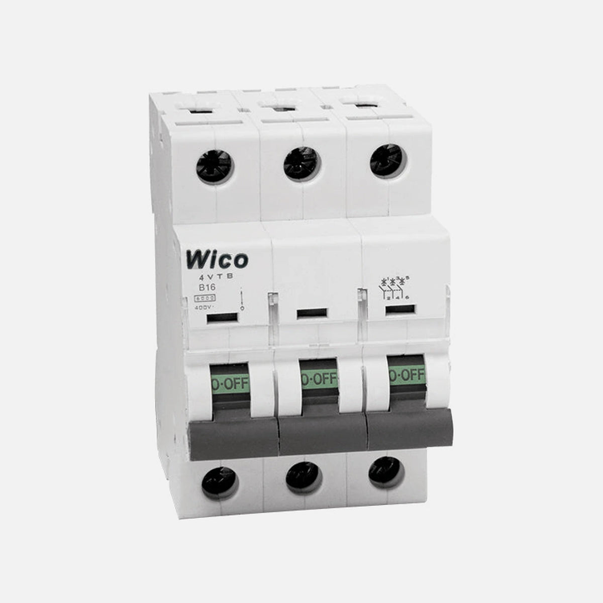 Wico - Miniature circuit breaker 3P/D3X25A/6kA