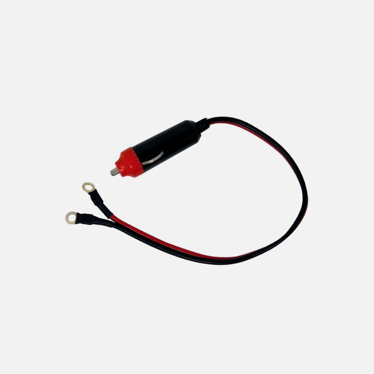 GBC 34.0132.06 Cigarette Lighter Plug with Ring Terminals for Inverter
