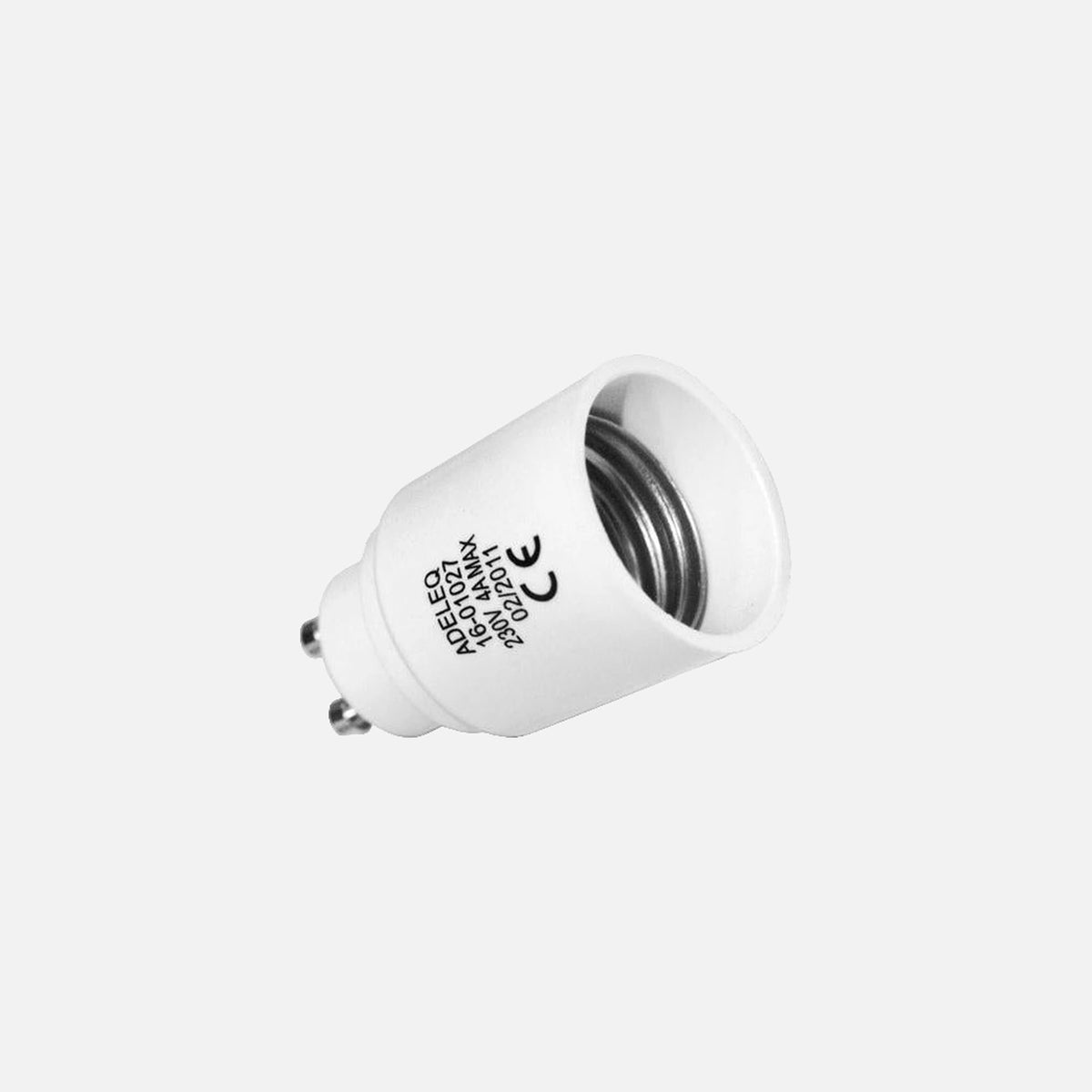 AD Adaptor GU10 to Ε27 - White