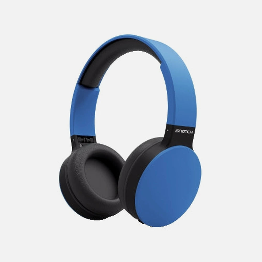 iSNATCH 60.1710.10 Bluetooth Wireless Headphones Blue