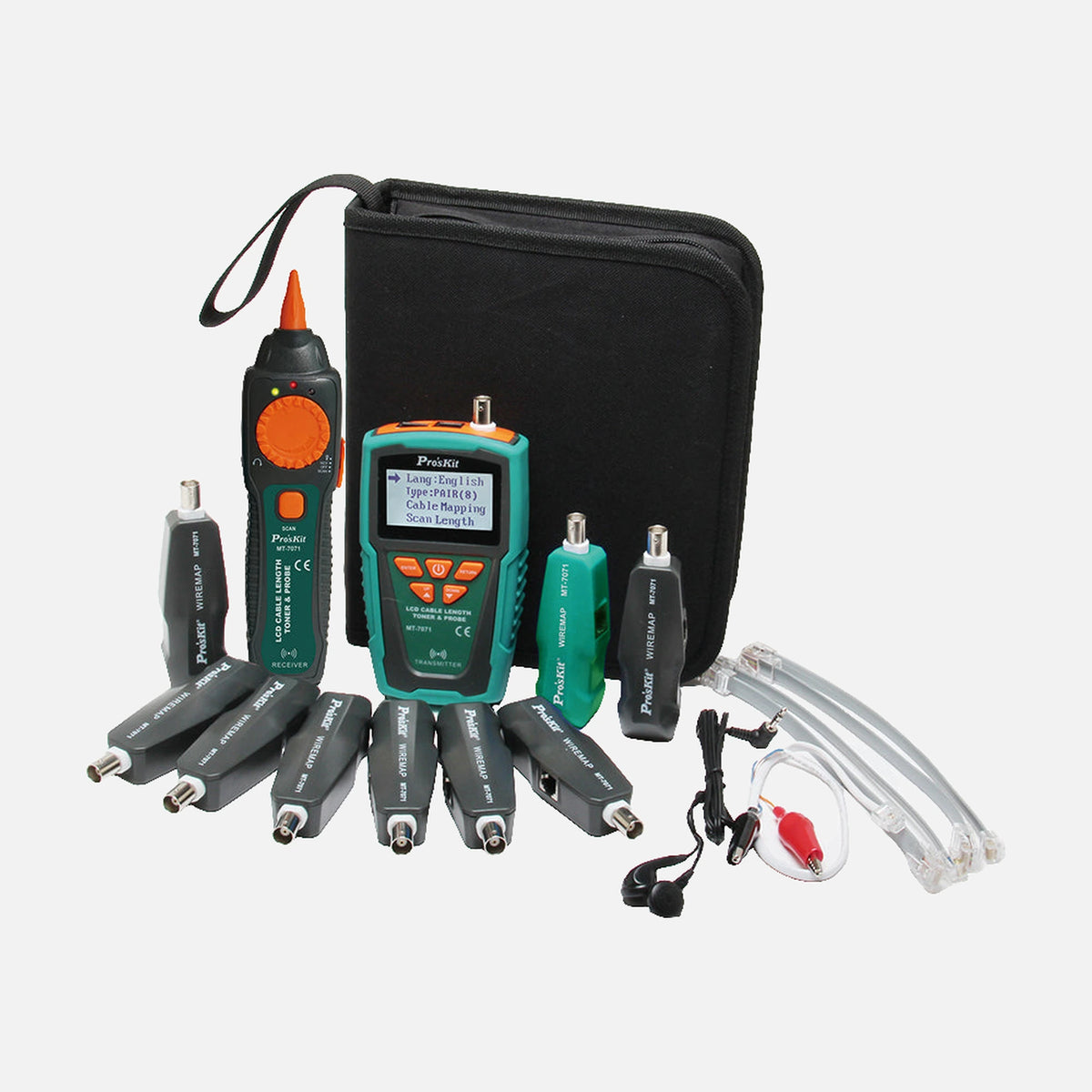 Proskit MT-7071K LAN Cable Length Analyzer with Probe