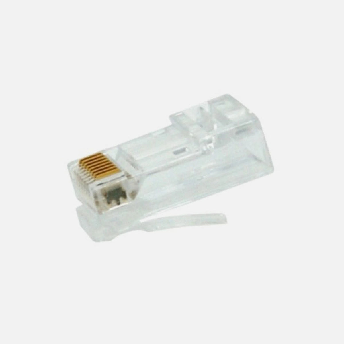 GBC 59.9600.21 - Network Plug RJ45 UTP Pass Through 8PIN For CAT6 Cable 10 pcs