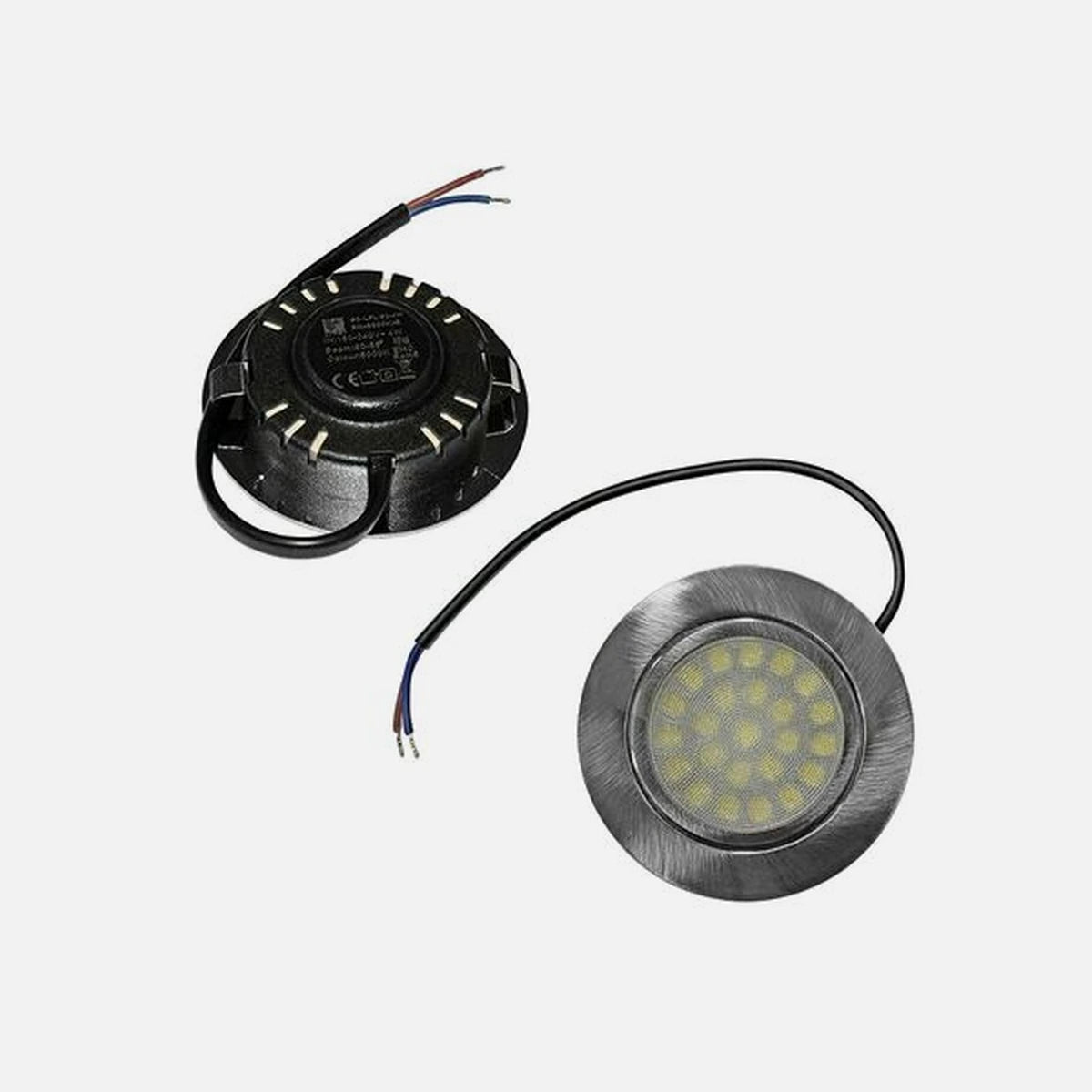 Recessed Spot light satin plastic body LED - 4W 240V Cool White 6000K