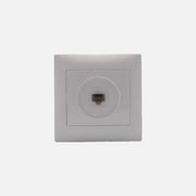 Stinel Single Socket - Cat6 White