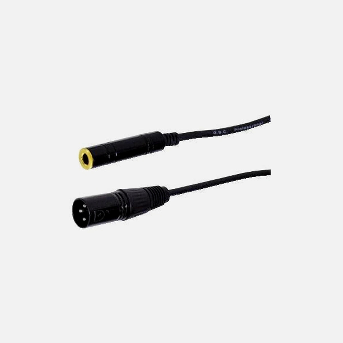 GBC 14.1702.56 Professional Microphone Cable 6.3mm–XLR 6m