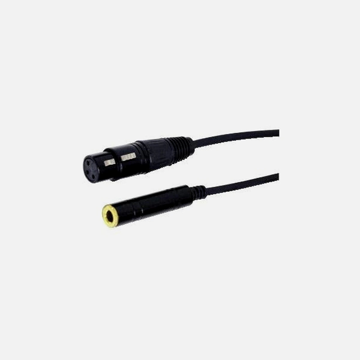 GBC 14.1703.03 Professional Mic Extension XLR Socket–6.3mm 3m