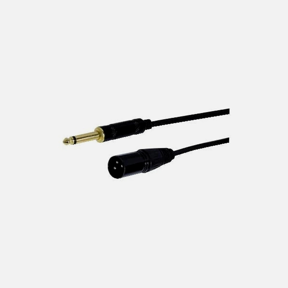 GBC 14.1701.05 6.3mm Mono Plug to XLR Plug Cable 5m