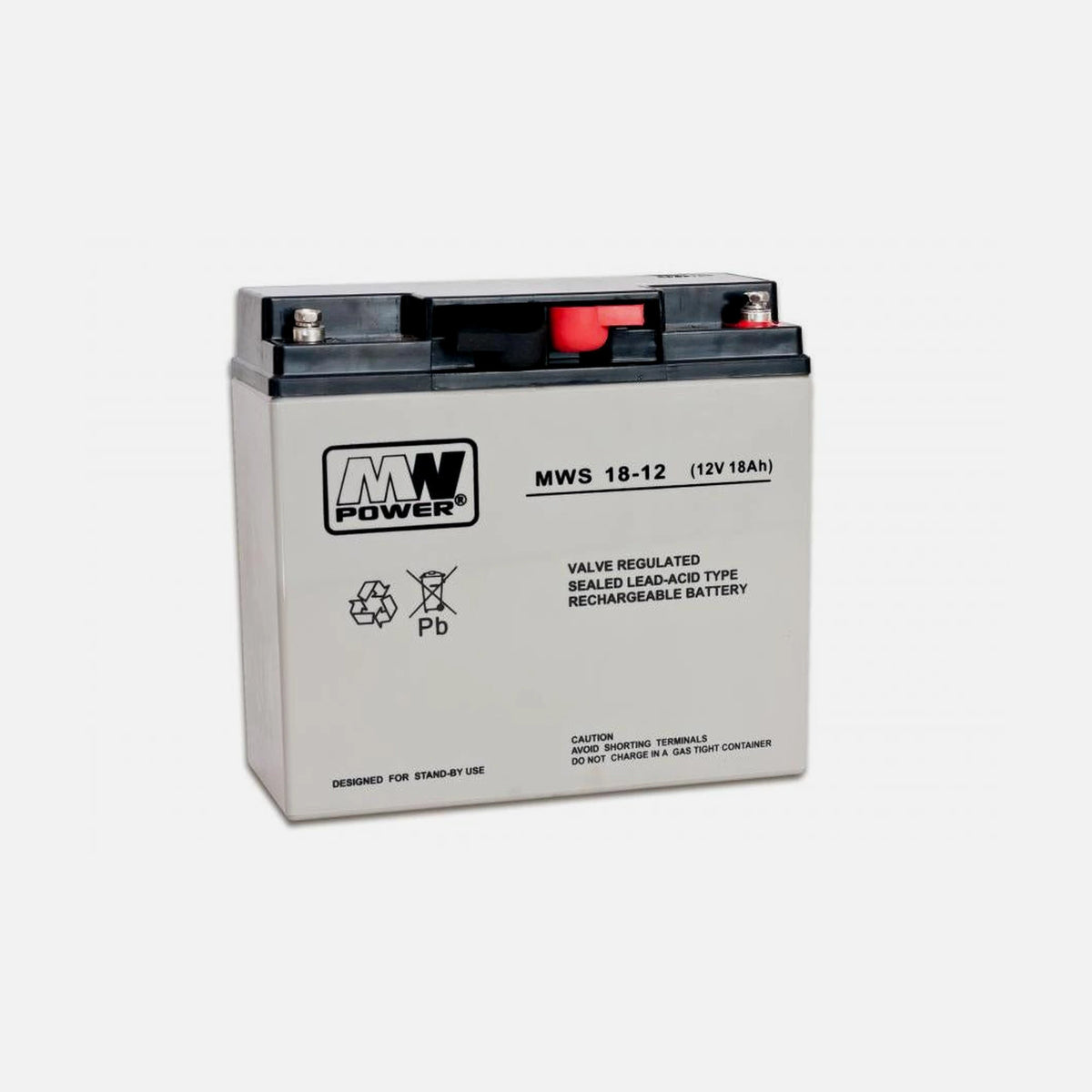 MPL Power Elektro Rechargeable Lead Battery - VRLA MWS 12V/18Ah