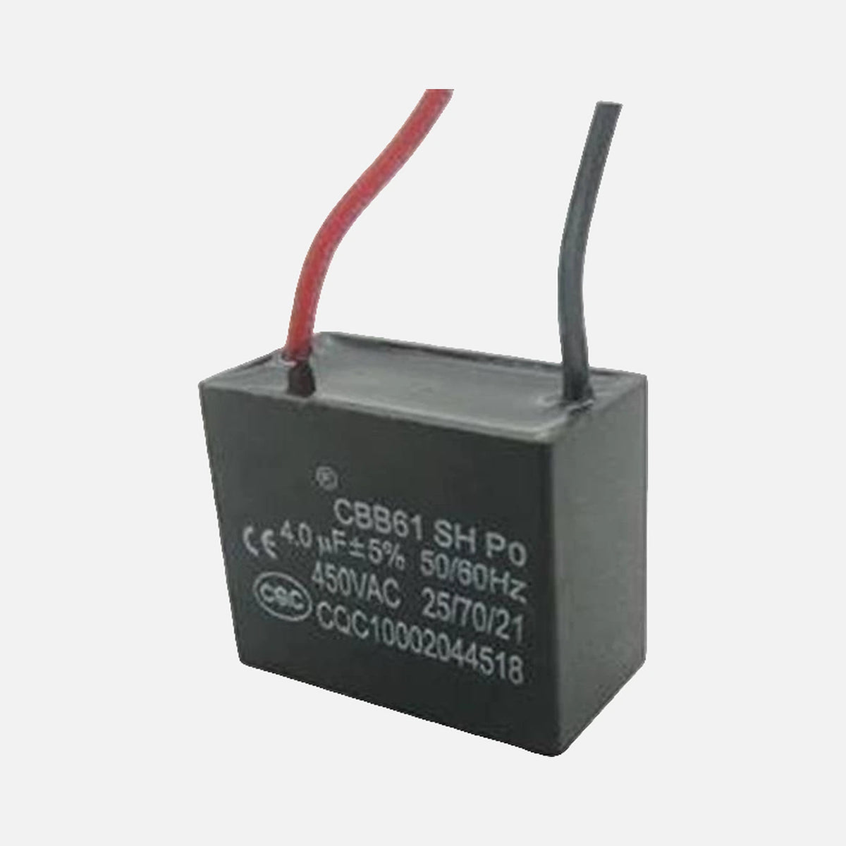 VLC - Square Capacitor 4 UF 2 Wires