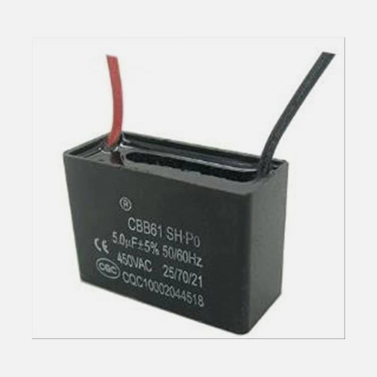 VLC - Square Capacitor 5 UF 2 Wires