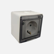 Stinel Aqua Schuko Safety Socket with Automatic Contacts Waterproof IP55