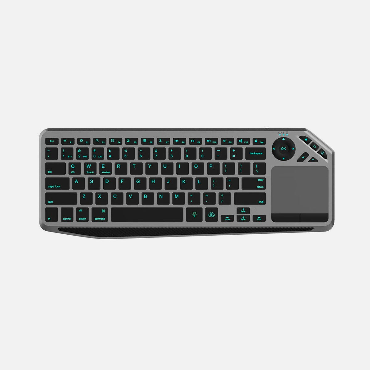 Techly ICTB9801TB Bluetooth & 2.4G Wireless Keyboard with Touchpad